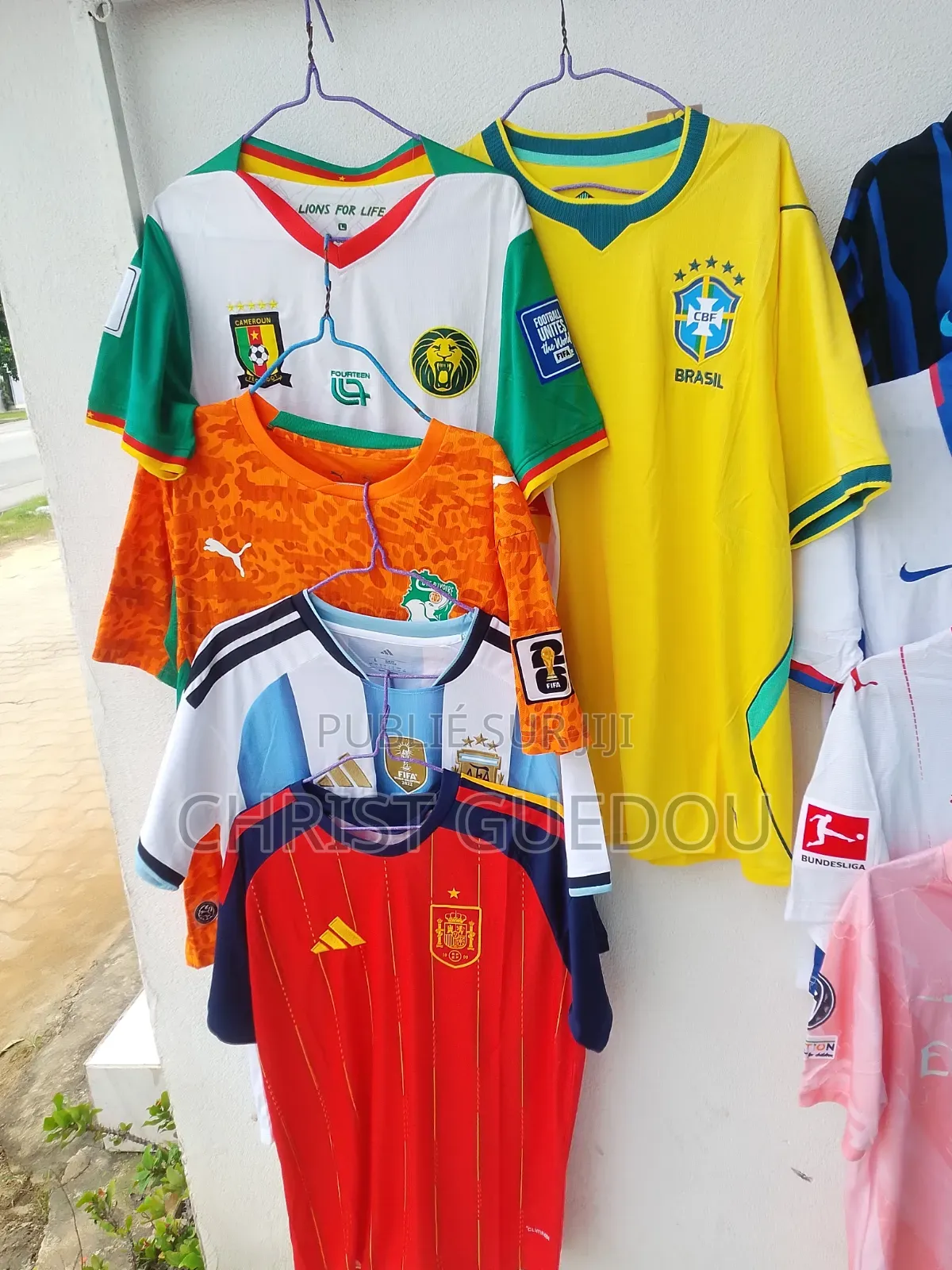 Maillots Joueurs