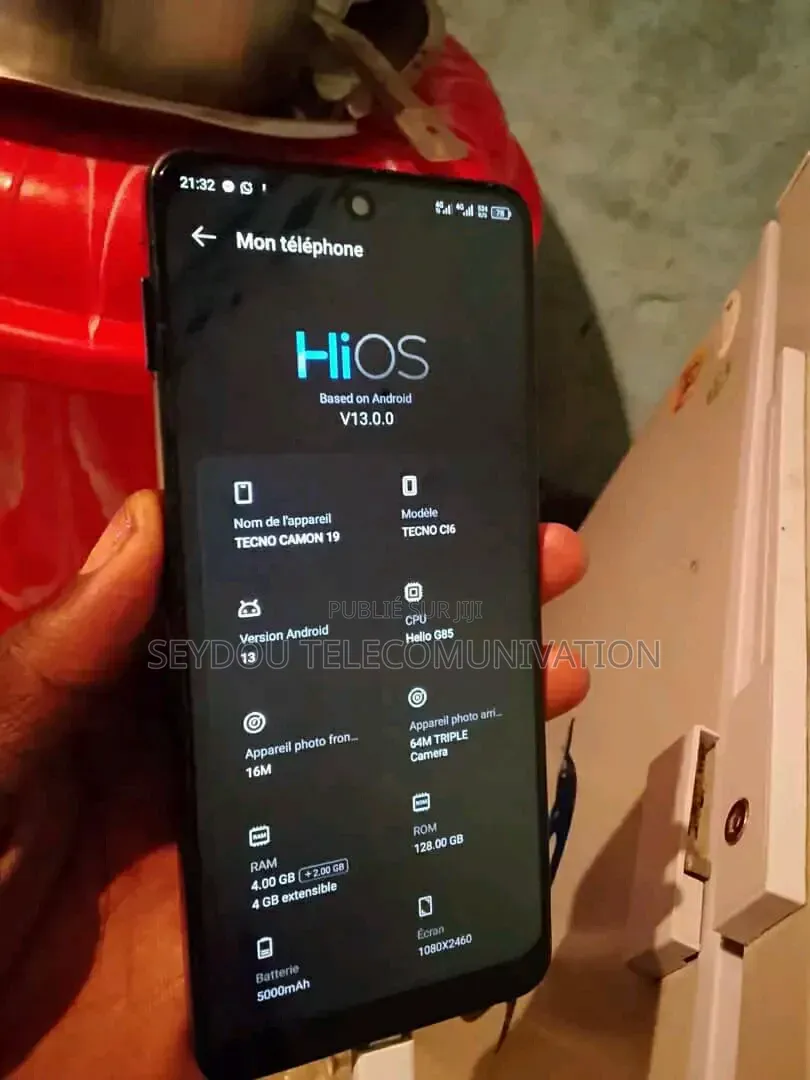 Nouveau Tecno Camon 19 Pro 128 GB Vert