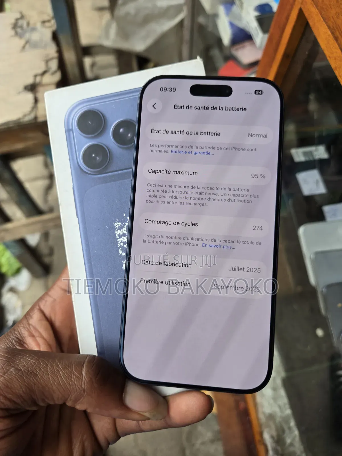 Apple iPhone 17 Pro 512 GB Bleu