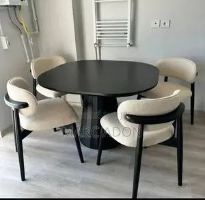 Ensemble Table À Manger Moderne Avec 4 Ou 6 Chaises – Design Élégant