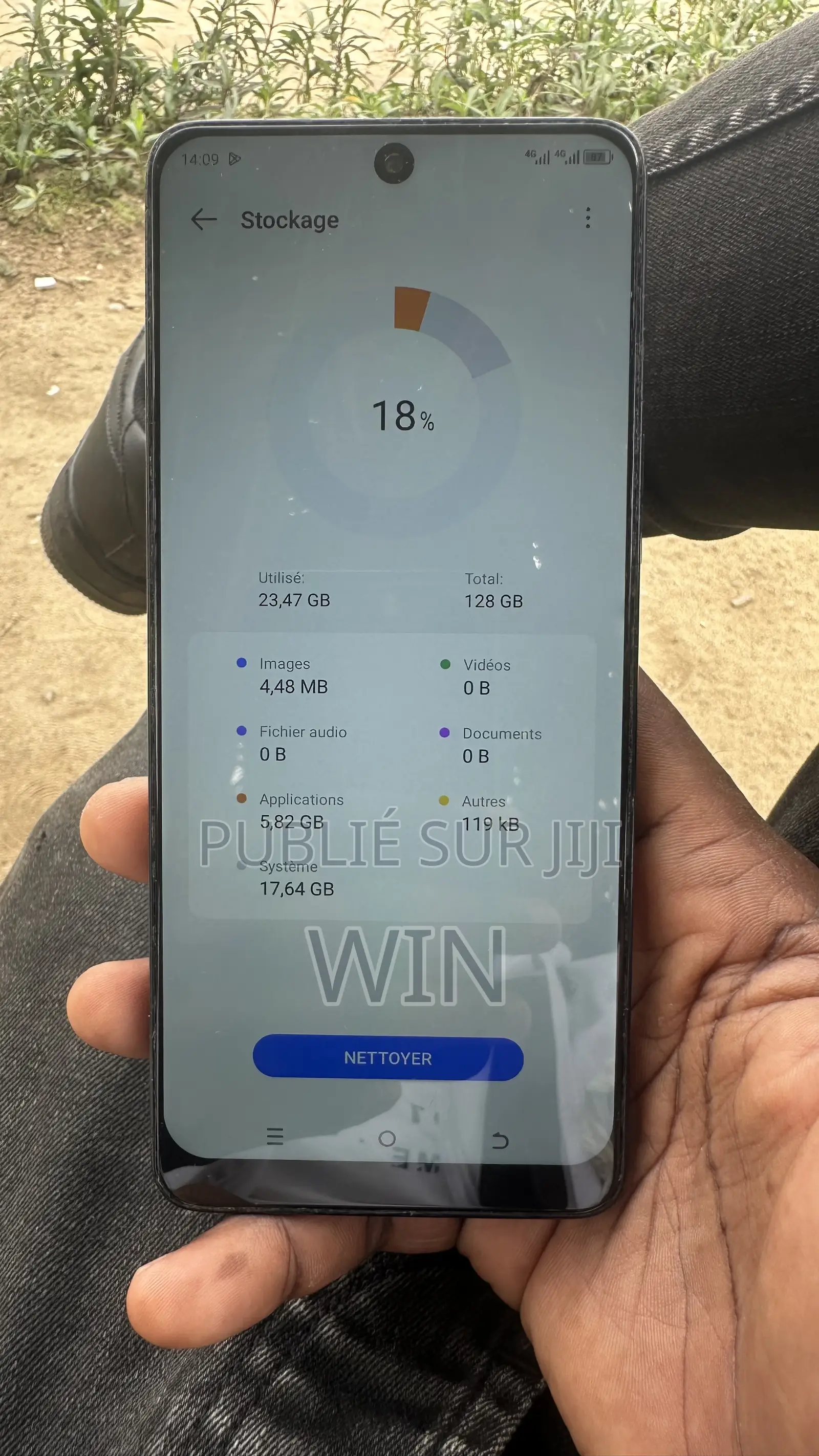 Tecno Camon 19 128 GB Noir