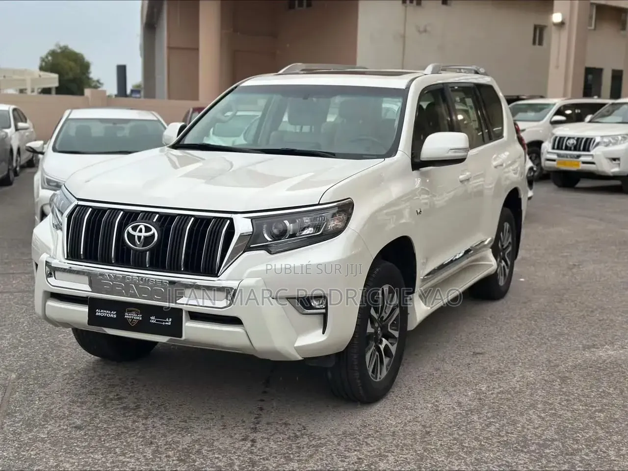 Toyota Land Cruiser Prado 2022 Blanc cassé