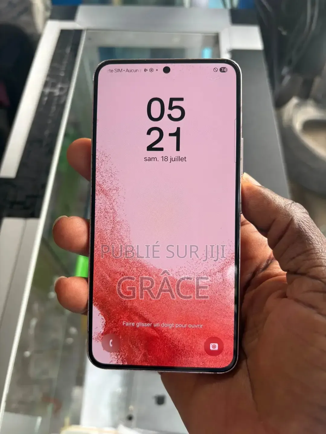 Nouveau Samsung Galaxy S22 5G 256 GB Blanc