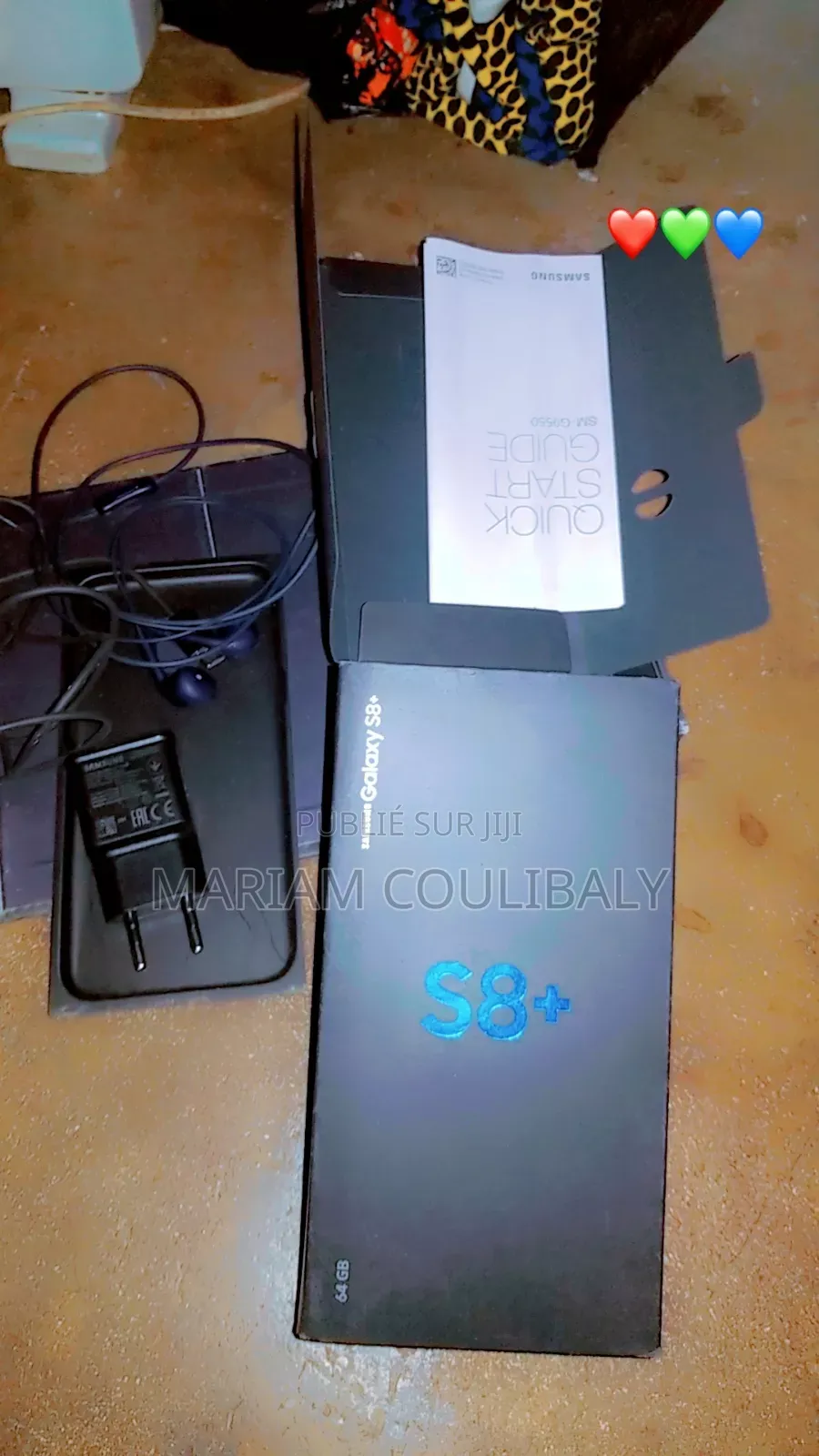 Samsung Galaxy S8+ 128 GB Noir