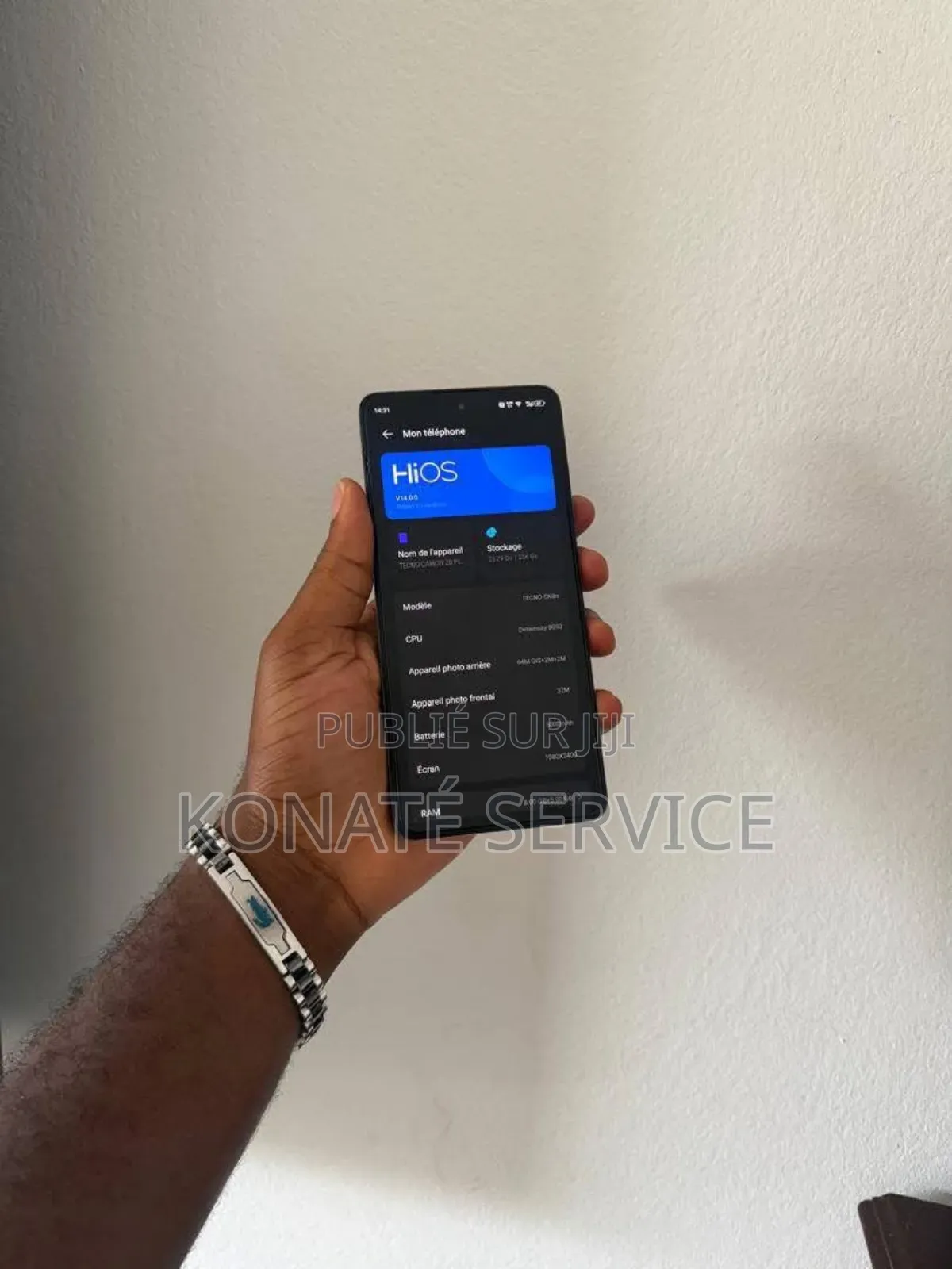 Nouveau Tecno Camon 20 Pro 5G 256 GB Autre