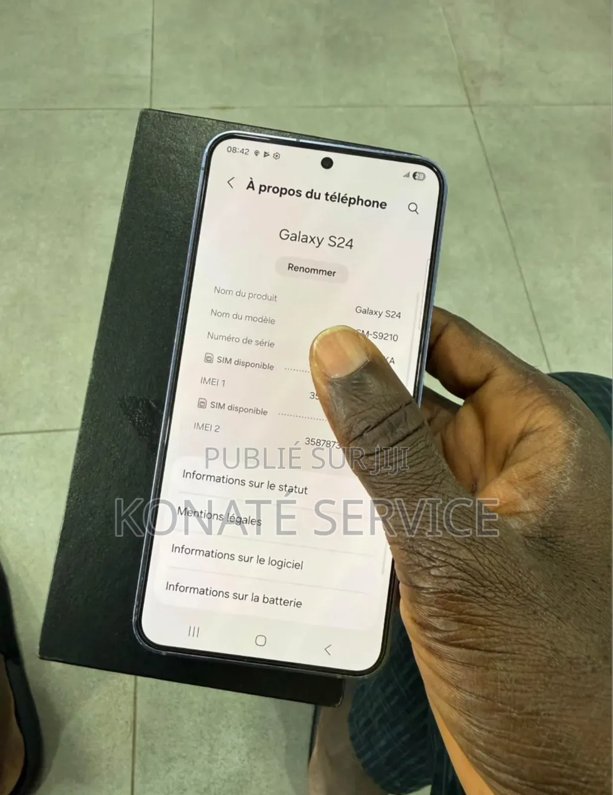 Nouveau Samsung Galaxy S24 512 GB Autre