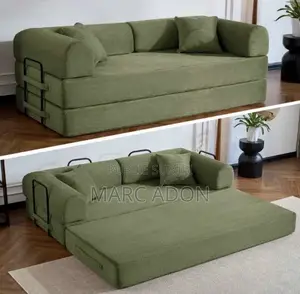 Canapé Convertible Pliable 2 Places – Se Transforme en Lit