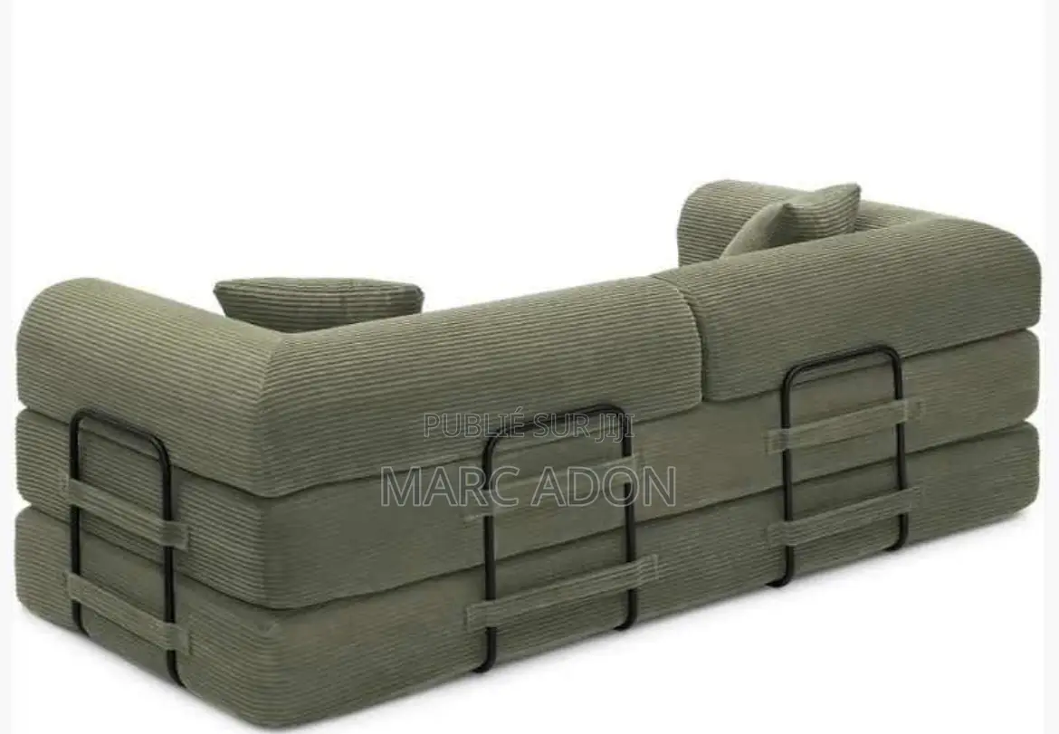 Canapé Convertible Pliable 2 Places – Se Transforme en Lit