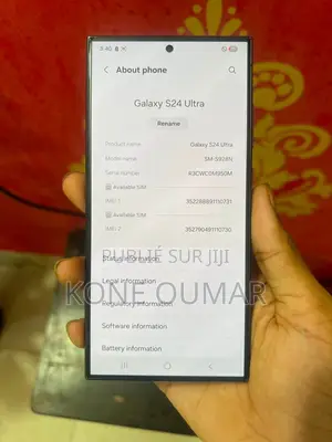 Samsung Galaxy S24 Ultra 512 GB Noir
