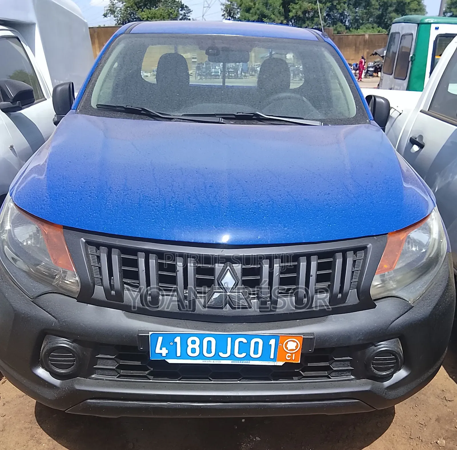 Mitsubishi L200 2017 Bleu