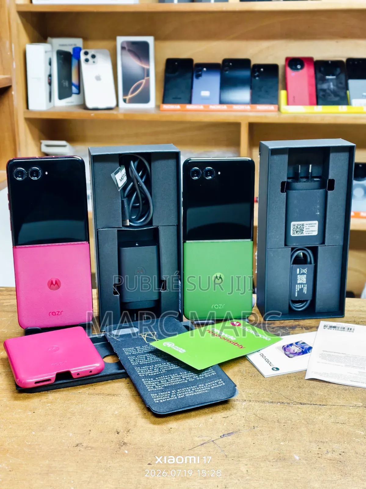 Nouveau Motorola Razr 50 Ultra 512 GB Vert