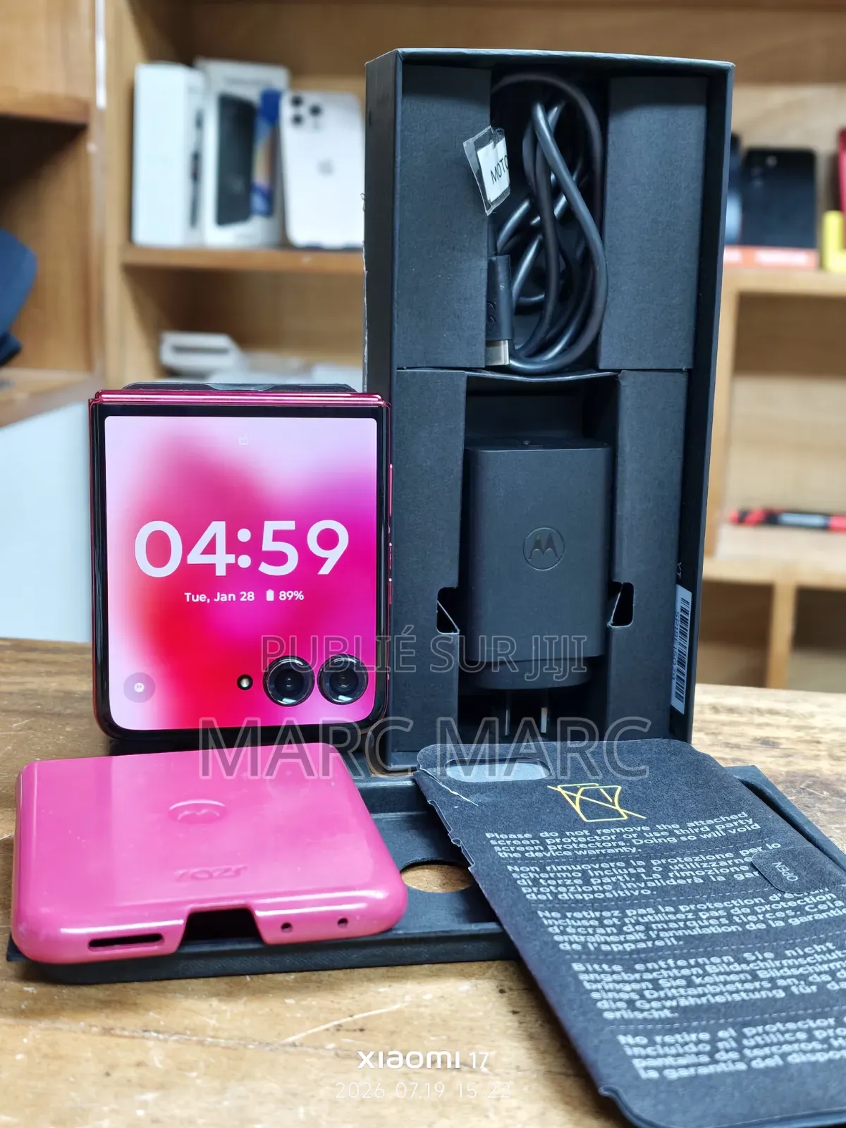 Nouveau Motorola Razr 50 Ultra 512 GB Vert