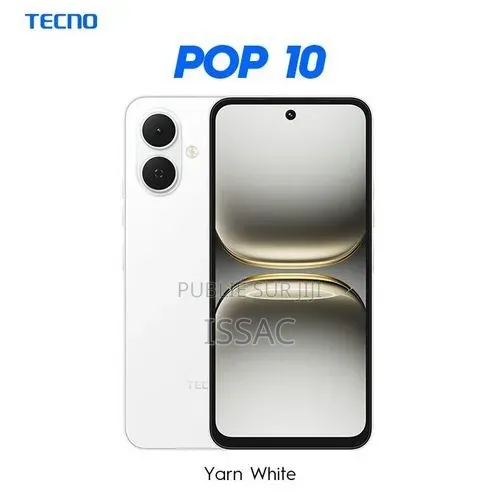 Nouveau Tecno Pop 10 128 GB Noir