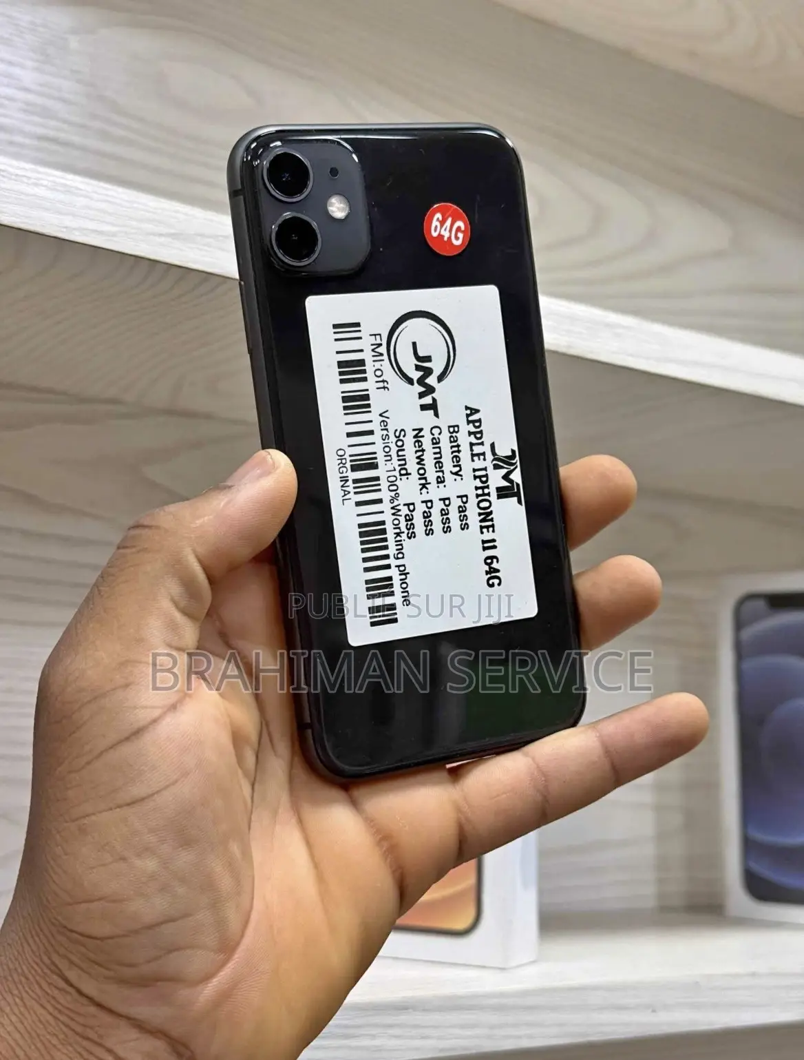 Nouveau Apple iPhone 11 64 GB Noir