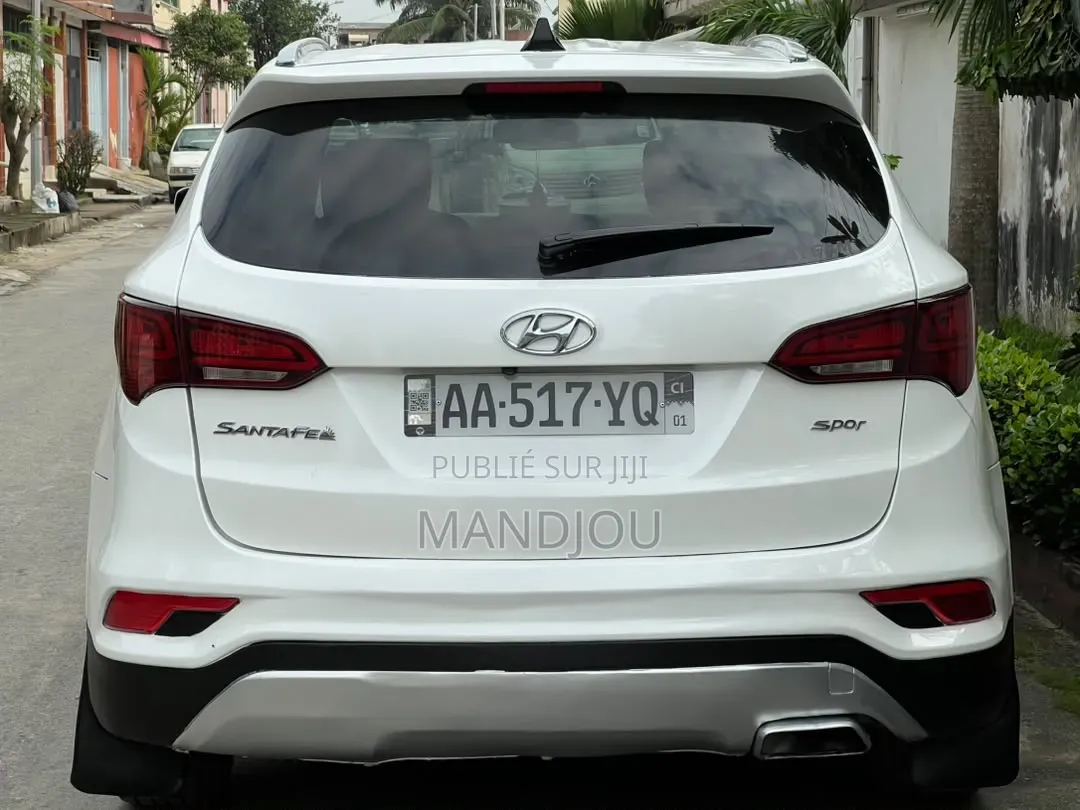 Hyundai Santa Fe 2017 Blanc