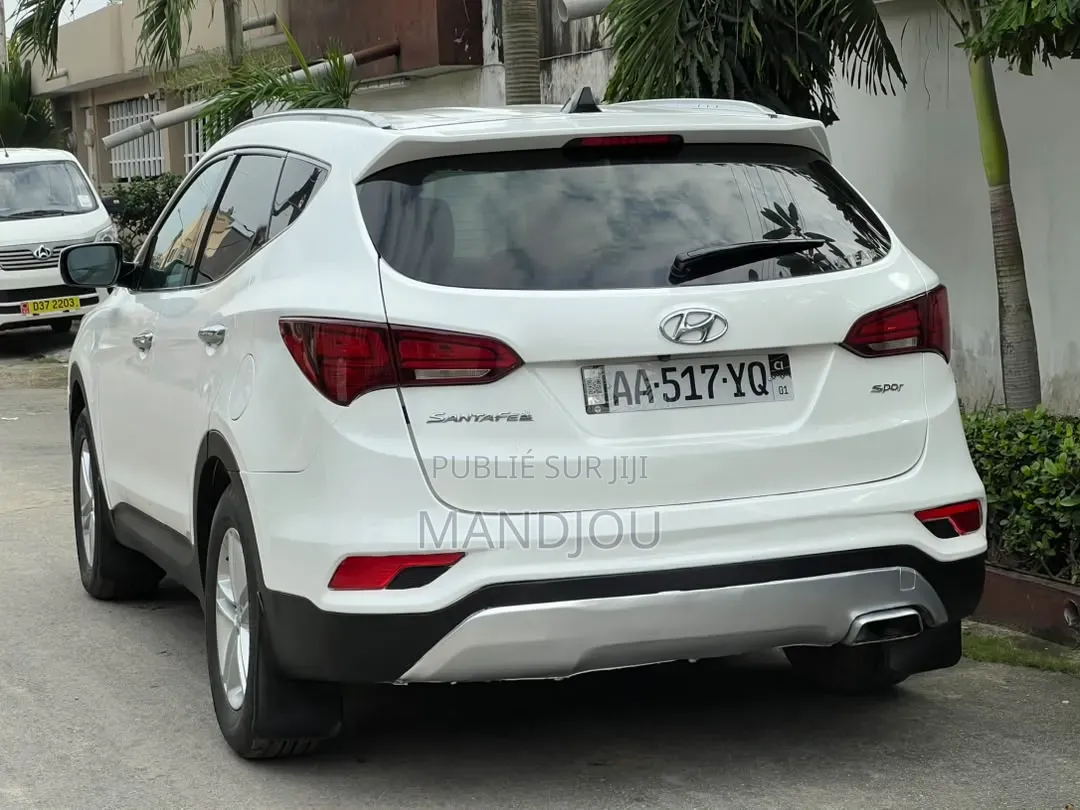 Hyundai Santa Fe 2017 Blanc