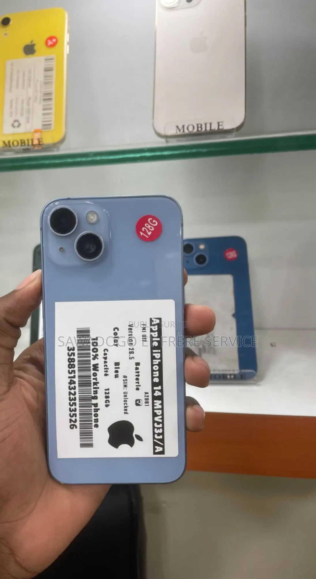 Nouveau Apple iPhone 14 128 GB Violet