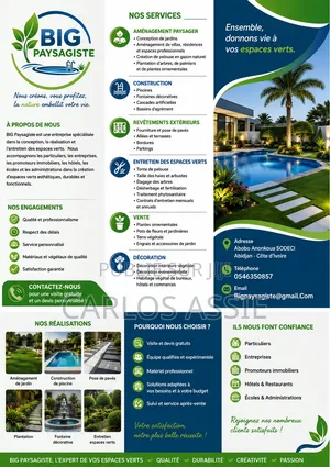 Service d'Espace Vert Et Décoration d'Intérieur