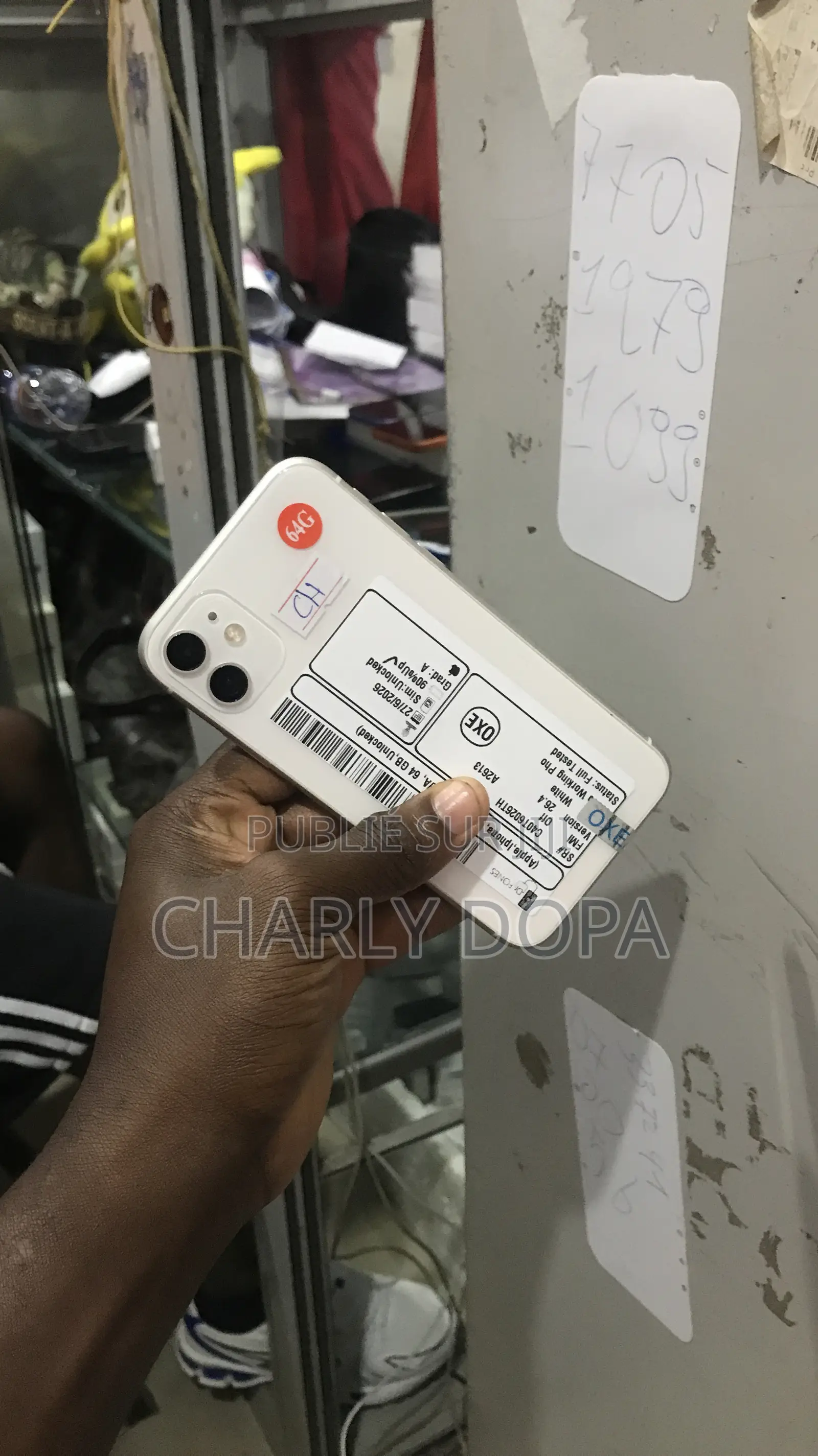 Apple iPhone 11 64 GB Blanc