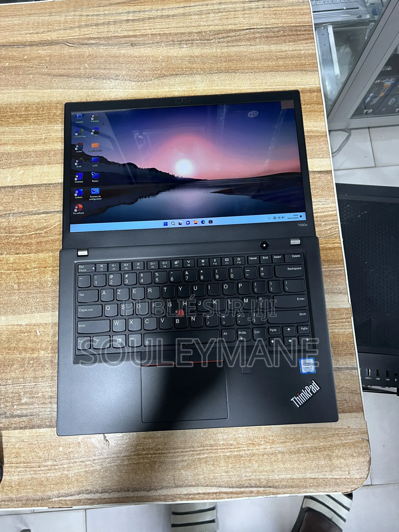 Ordinateur portable Lenovo Thinkbook 14 16GB Intel Core i7 SSD 512GB