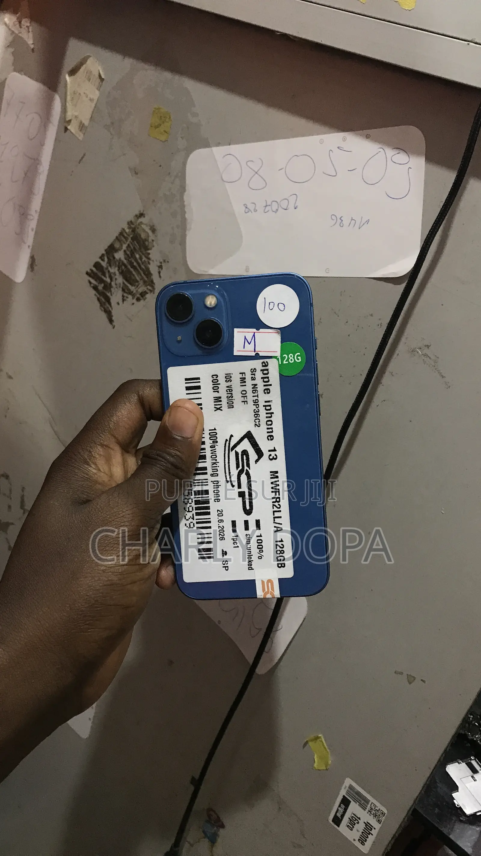 Apple iPhone 13 128 GB Bleu