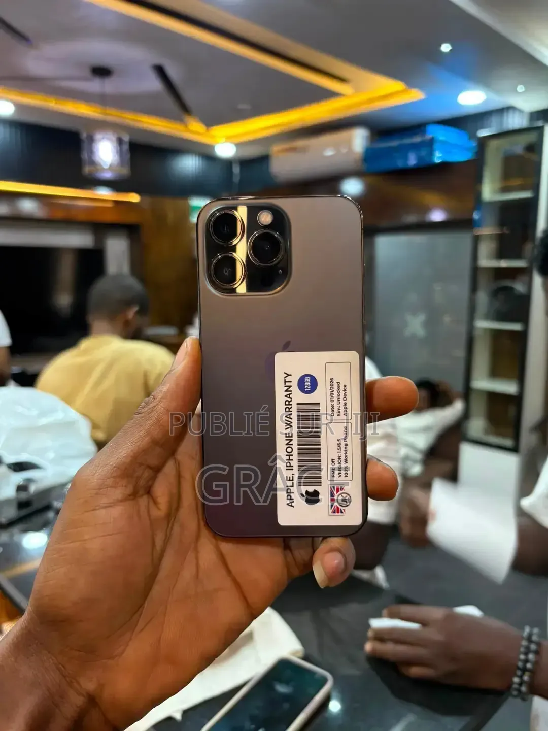 Nouveau Apple iPhone 13 Pro Max 512 GB Noir