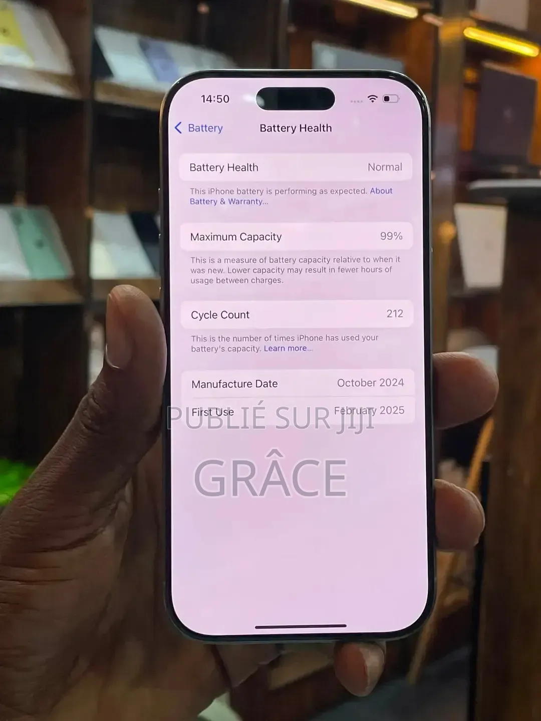 Nouveau Apple iPhone 14 Pro Max 256 GB Gris