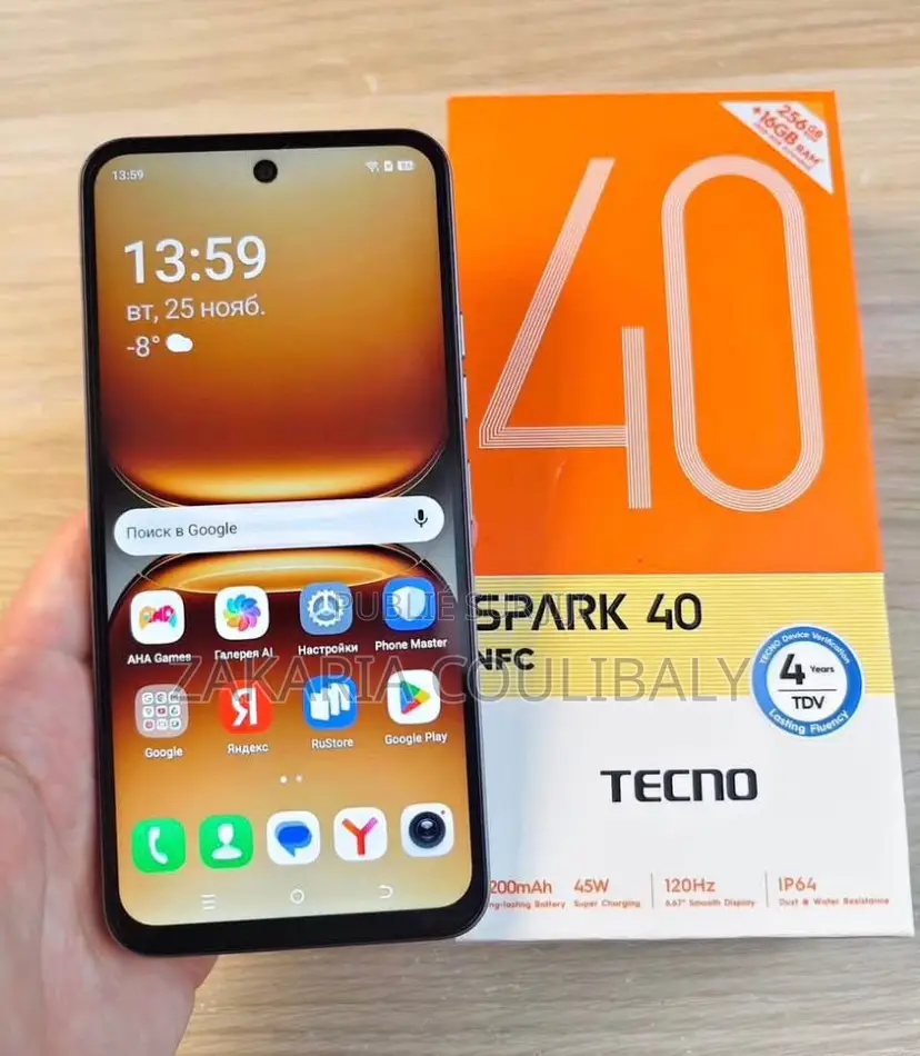 Tecno Spark 40 256 GB Autre