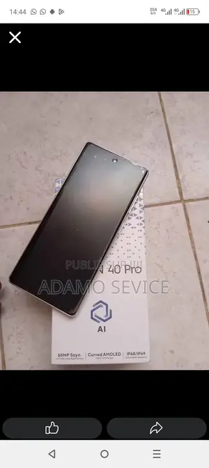 Nouveau Tecno Camon 40 256 GB Autre