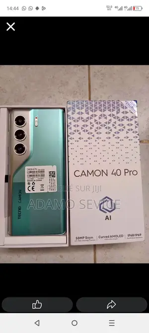 Nouveau Tecno Camon 40 256 GB Autre