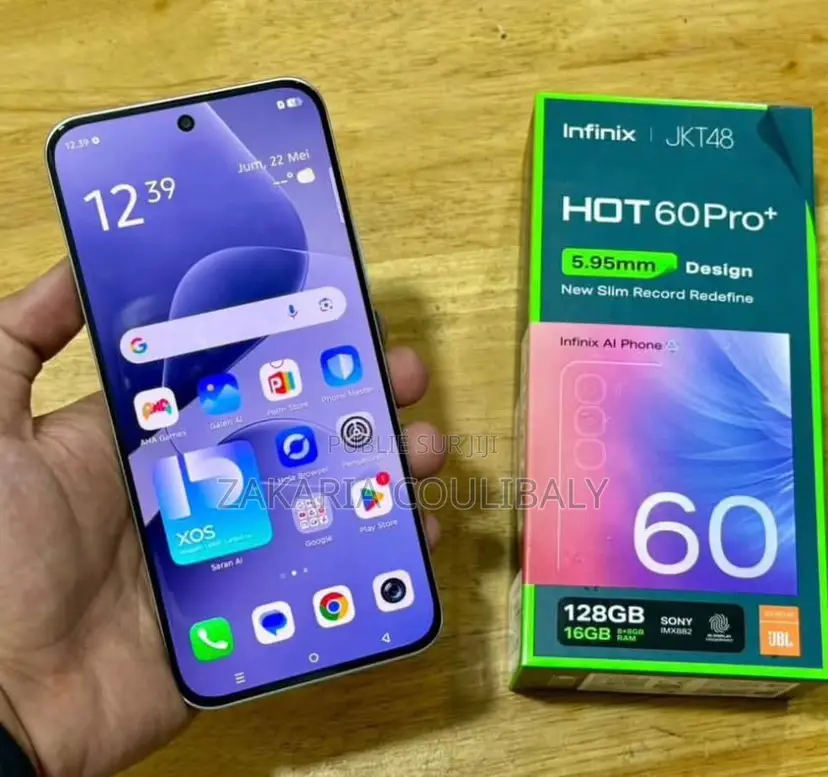 Infinix Hot 60 Pro+ 128 GB Autre