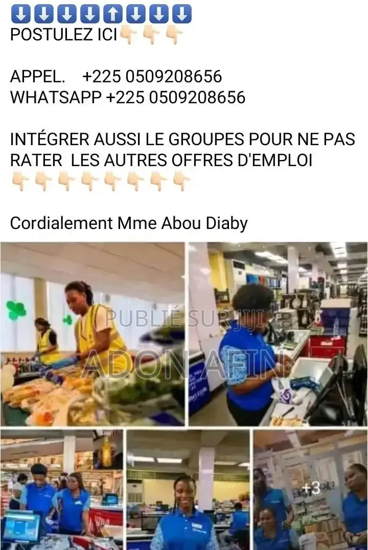 Emplois Jeune Fille