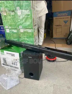 Barre De Son Sylinx Avec Caisson De Basses Sans Fil Bluetooth