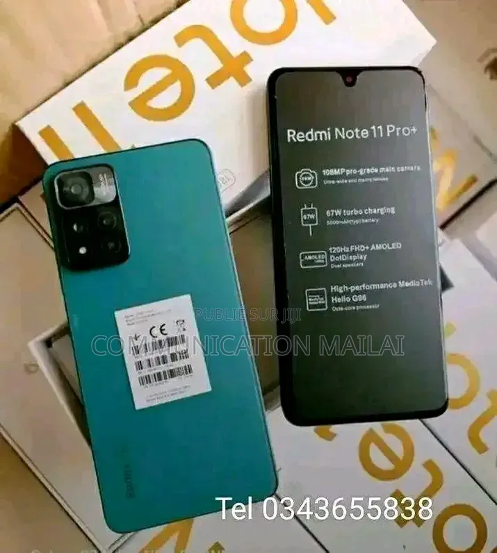 Nouveau Xiaomi Redmi Note 11 Pro 128 GB Rouge