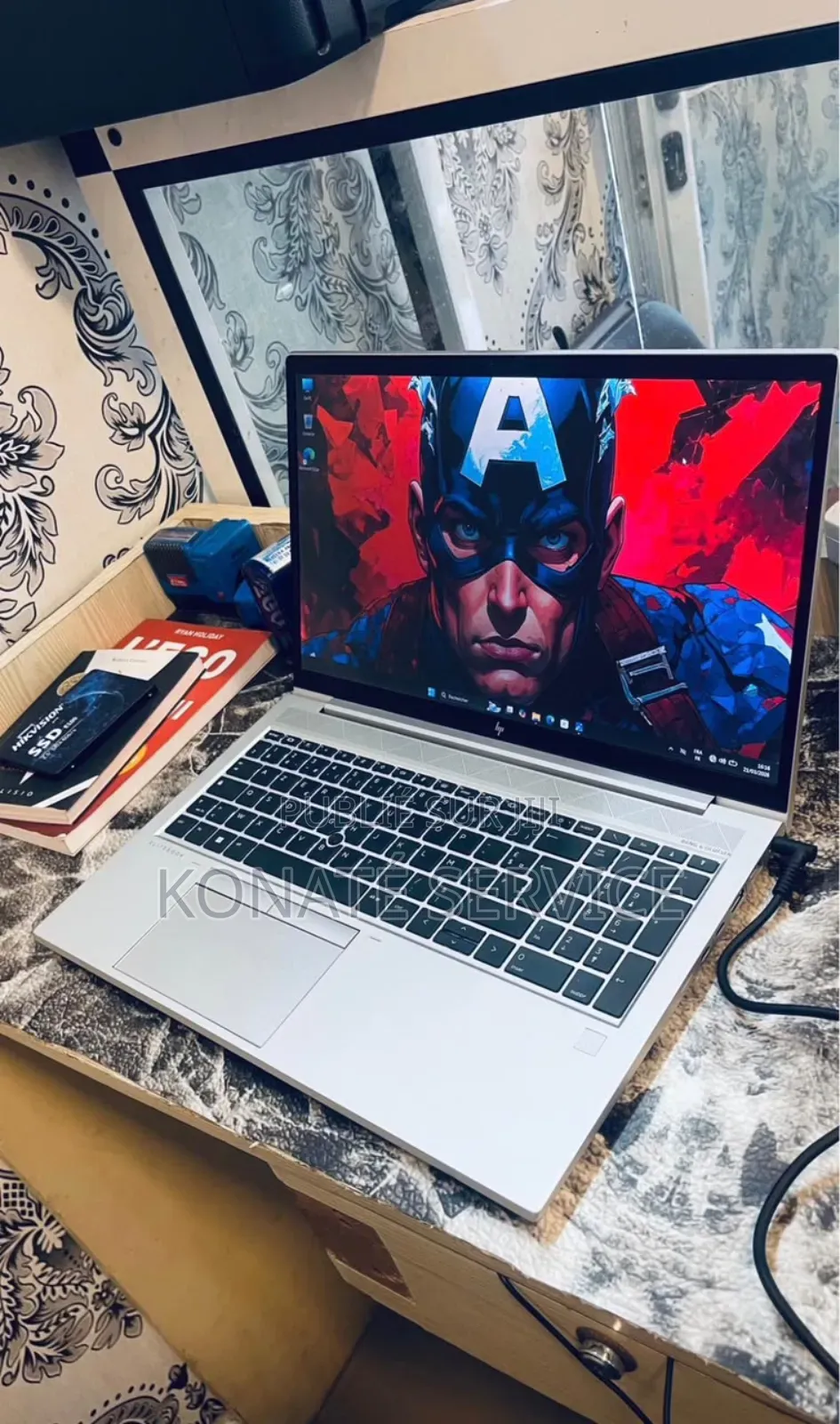 Nouveau Ordinateur de bureau HP 200 G4 32GB Intel Core i9 HDD 512GB