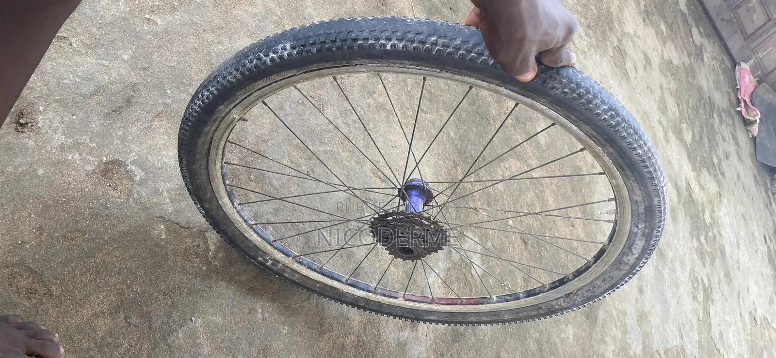 Roue Avant Et Arrière De Vélo VTT