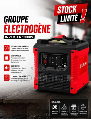 Groupe Électrogène Inverter Silencieux