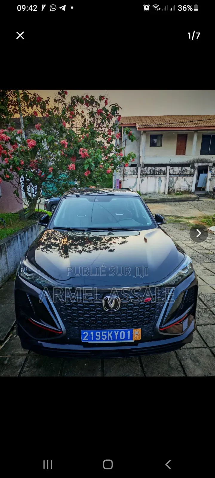 Changan CS75 2022 Noir