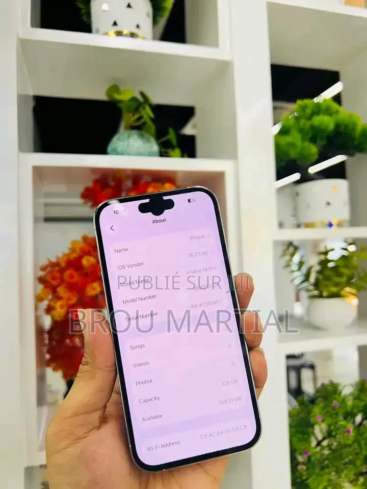 Nouveau Apple iPhone 14 Pro 256 GB Blanc