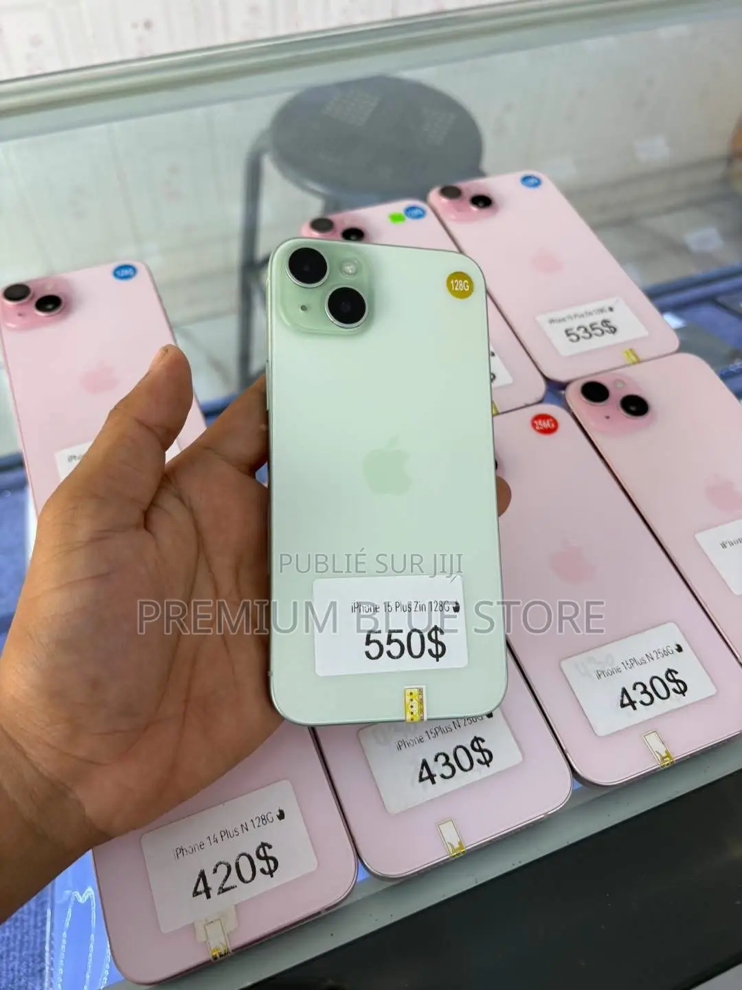Nouveau Apple iPhone 15 Plus 128 GB Rose