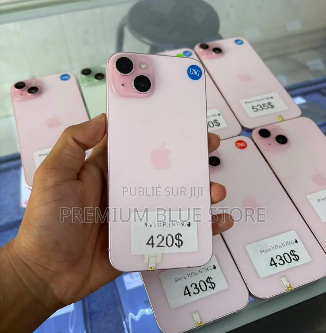 Nouveau Apple iPhone 15 Plus 128 GB Rose