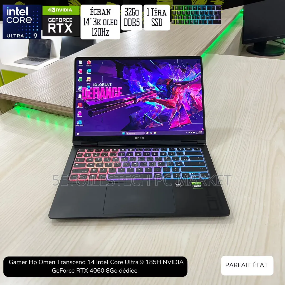 Nouveau Ordinateur portable HP Omen Pro 32GB Intel Core Ultra 9 SSD 1T