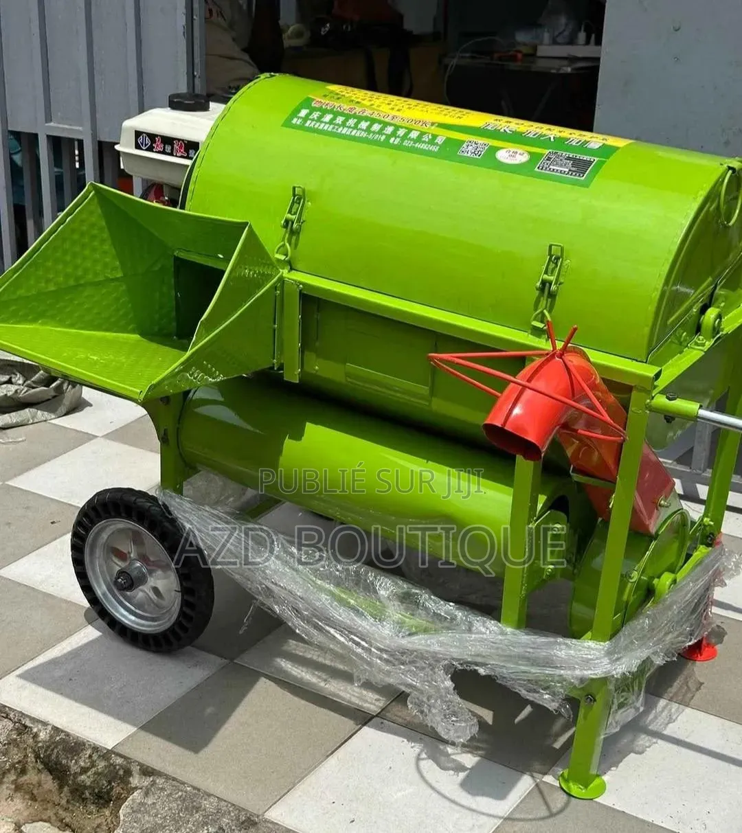 Batteuse De Riz 1200kg Par Heure 10chevaux Essence