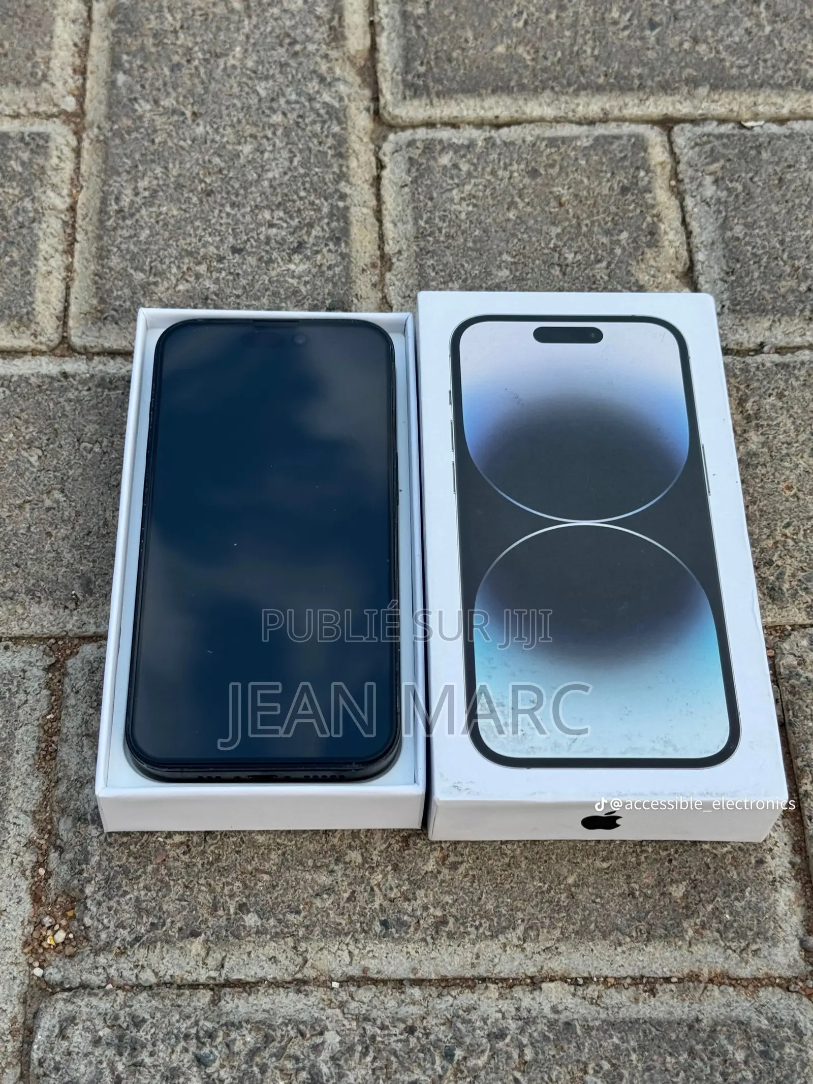 Nouveau Apple iPhone 14 Pro 128 GB Noir