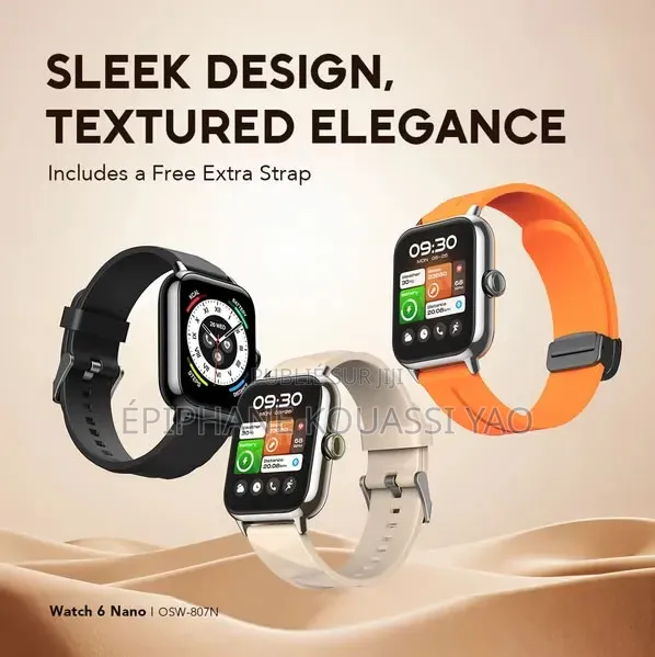 Montre Connectée À Écran Tactile Complet 1,52′′ TFT – Oraimo Watch 6