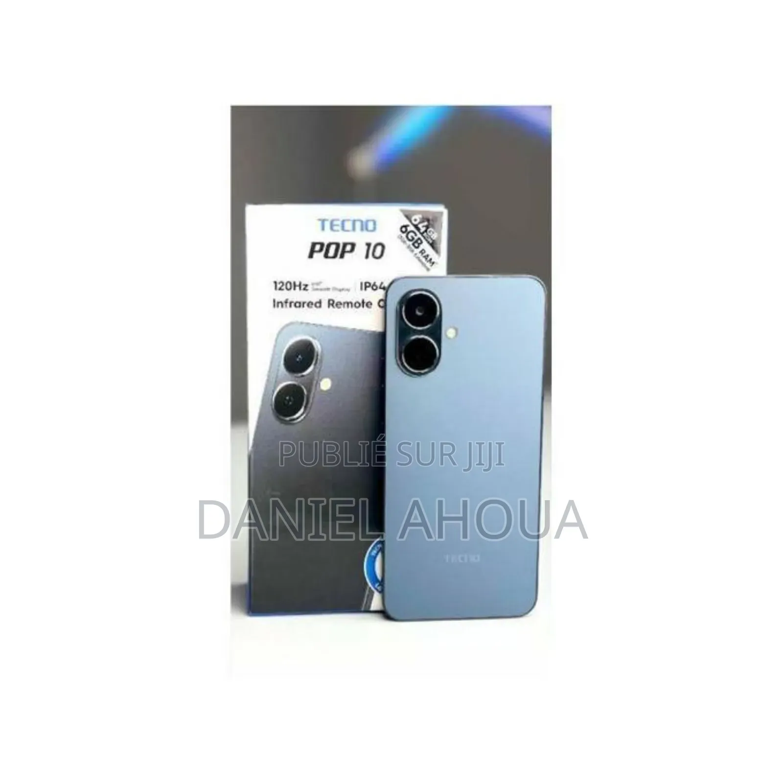 Nouveau Tecno Pop 10 64 GB Noir