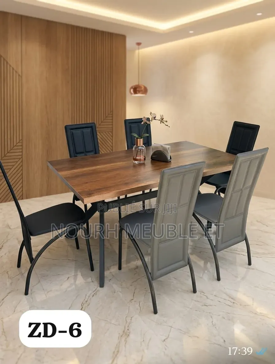 Table À Manger Avec 6 Chaises