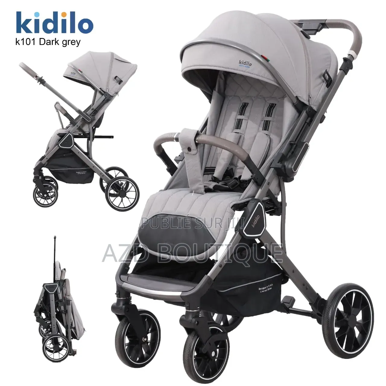 Poussette Valise Premium KIDILO/ 0-6ans