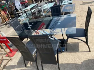 Table À Manger Vitrée Avec 6 Chaises