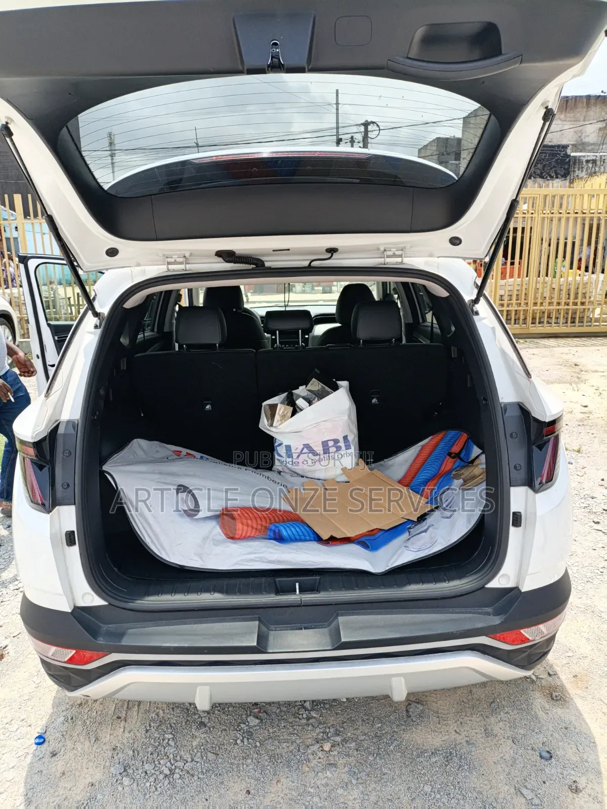 Hyundai Tucson Limited 2022 Blanc